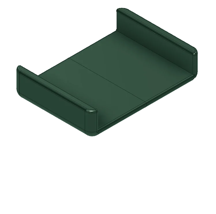 3D printed adjustable shelf model